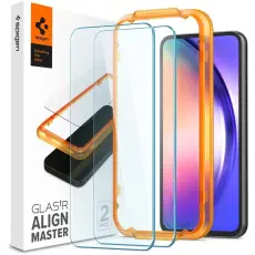 Spigen Spigen Galaxy A54 5G 2-PACK Sk&auml;rmskydd ALM Glas.tR