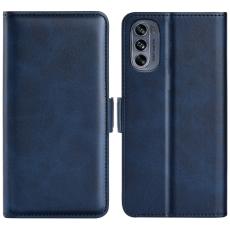  Motorola Moto G62 5G Fodral Magnetisk St&auml;ngning Bl&aring;