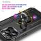  iPhone 15 Pro Skal Hybrid Armor Ring Svart