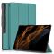  Samsung Galaxy Tab S9 Ultra Fodral Tri-Fold Svartgrön