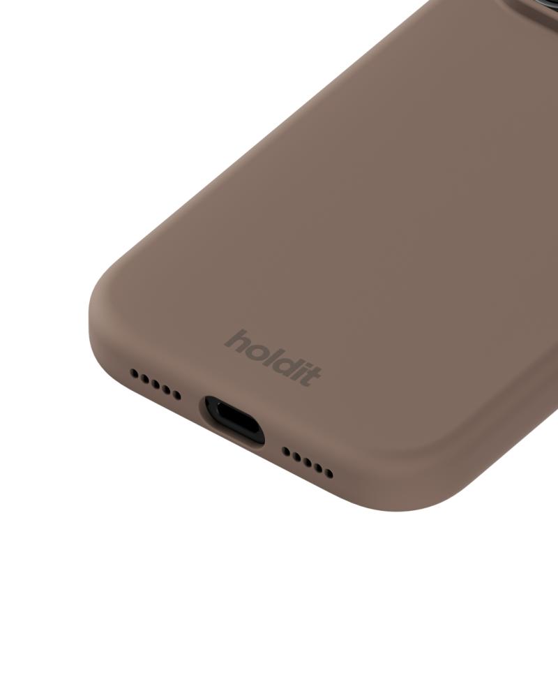 holdit holdit iPhone 17 Pro Mobilskal Silikon Mocha Brown