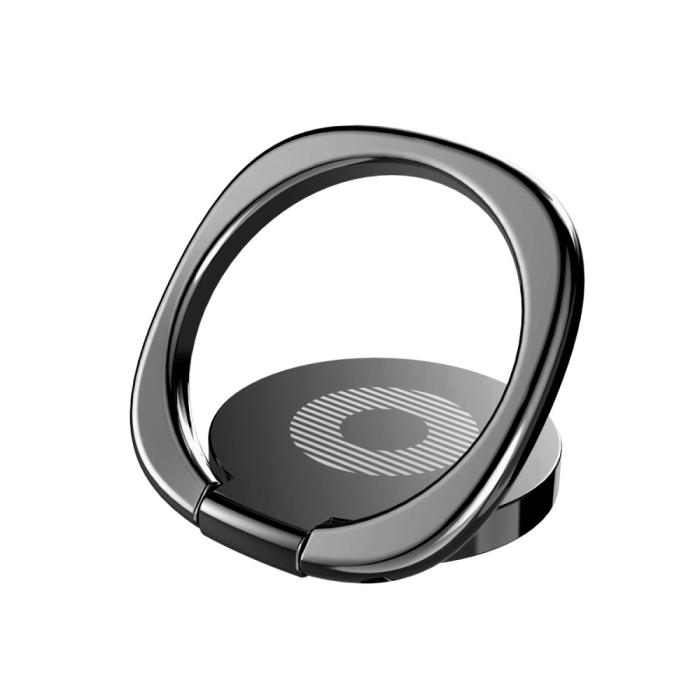 Bild 4, BASEUS BASEUS Ring Hållare funkar med Magnethållare - Svart