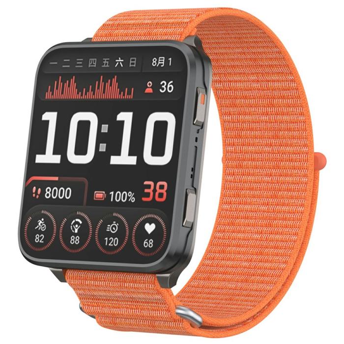 Bild 2,  Garmin Venu X1 Armband Nylon Loop Orange