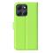  Motorola Moto G86 5G Fodral Litchi Läder Grön