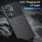  Samsung Galaxy S22 Ultra Skal Twill Textur Svart