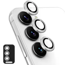 ENKAY ENKAY Galaxy A57 / A37 5G Linsskydd H&auml;rdat Glas Silver