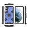  Samsung Galaxy S22 Skal Ring Shockproof Hybrid Blå
