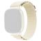  Fitbit Versa 4/Sense 2 Armband Justerbar Nylon Off White