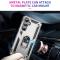  Samsung Galaxy S23 FE Skal Ring Hybrid Armor Silver