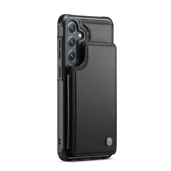 Bild 2, CASEME CASEME Samsung Galaxy S25 Skal RFID Kickstand Svart