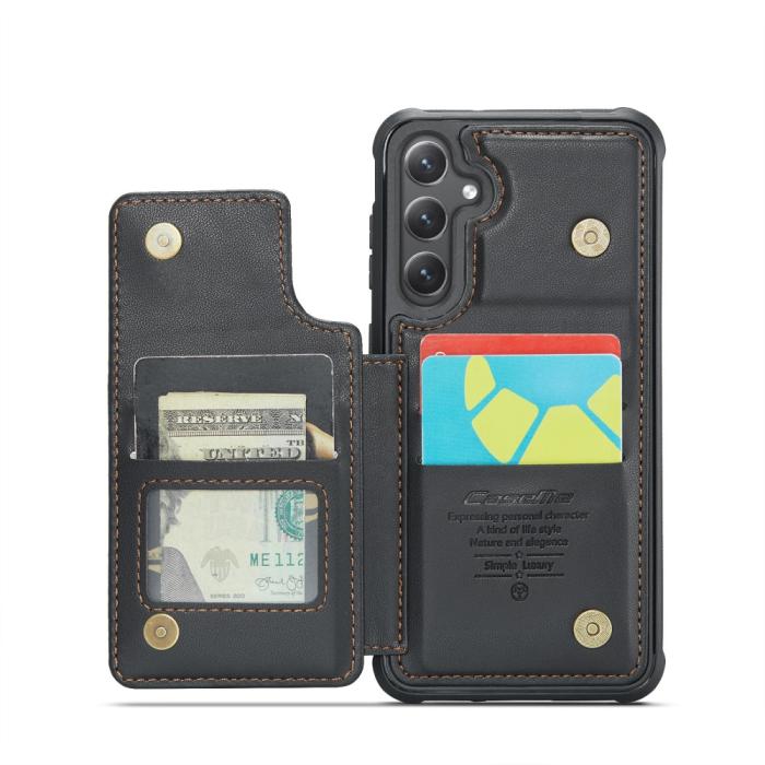 Bild 3, CASEME CASEME Samsung Galaxy S25 Skal RFID Kickstand Svart