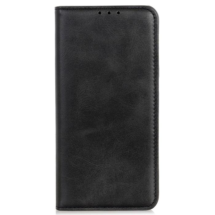 Bild 6,  Samsung Galaxy S23 Plus Flip Fodral Split Läder Svart