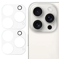  iPhone 16 Pro Linsskydd 2-PACK H&auml;rdat Glas