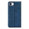  iPhone 17e / 16e Fodral Flip Skin Touch Blå