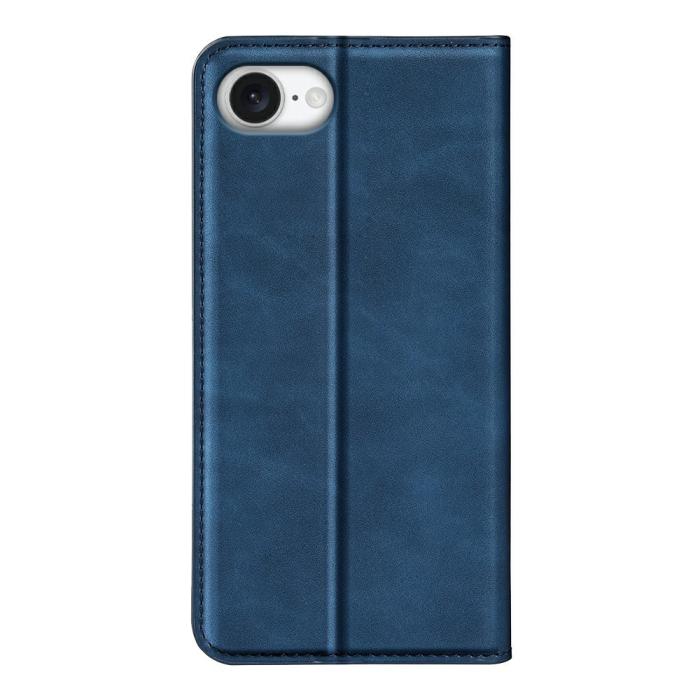Bild 6,  iPhone 17e / 16e Fodral Flip Skin Touch Blå