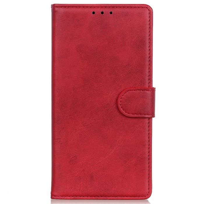 Bild 6,  Google Pixel 10 Pro XL/ 9 Pro XL Fodral Läder Röd