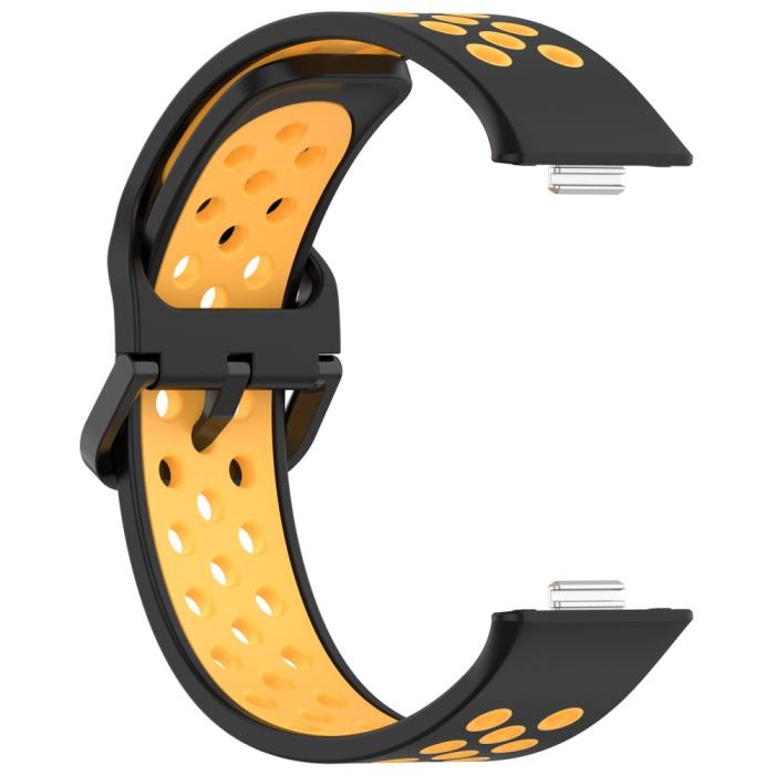 Bild 3,  Huawei Watch Fit 3 Sportarmband Dual-Color Svart/Orange