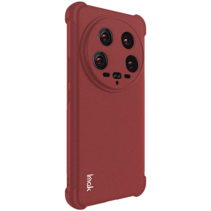 Bild 5, IMAK IMAK Xiaomi 14 Ultra Skal TPU AirBag Hörn Matt Röd
