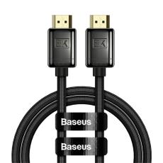 BASEUS Baseus 1m 8K HD 60Hz HDMI - HDMI Nylon Kabel Svart