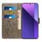  Samsung Galaxy S26 Ultra Fodral Med Blommigt Tryck Grå