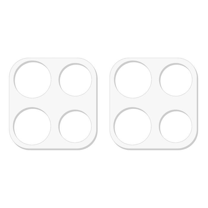 Bild 2,  Motorola Edge 60 / 60 Fusion 2-PACK Linsskydd Transparent