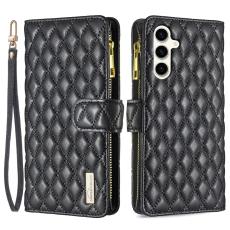 BINFEN BINFEN Galaxy S24 FE Fodral Diamond Multifunktionell Svart