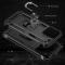  iPhone 15 Pro Skal Hybrid Armor Ring Svart