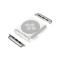  Fästen till Apple Watch 42/44/45/46/49 mm Silver