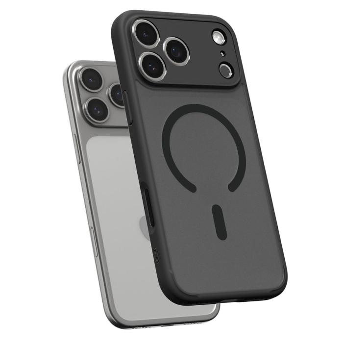 Bild 5, Spigen Spigen iPhone 17 Pro Max Skal MagSafe Ultra Hybrid Frostad Svart