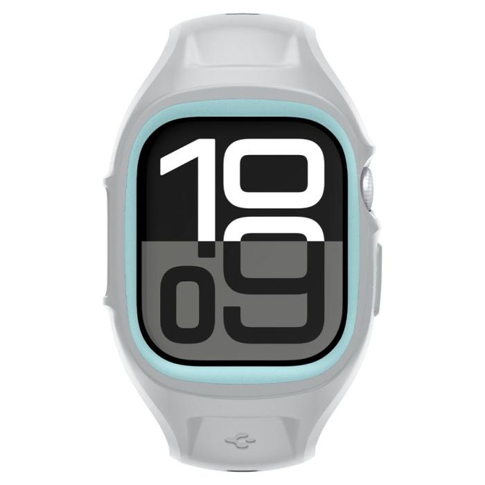 Bild 2, Spigen Spigen Apple Watch 11 / 10 46 mm Skal / Armband Liquid Air Pro Grå