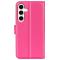  Samsung Galaxy S24 Plus Fodral Litchi Textur Rosa