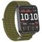  Garmin Venu X1 Armband Nylon Loop Oliv Grön