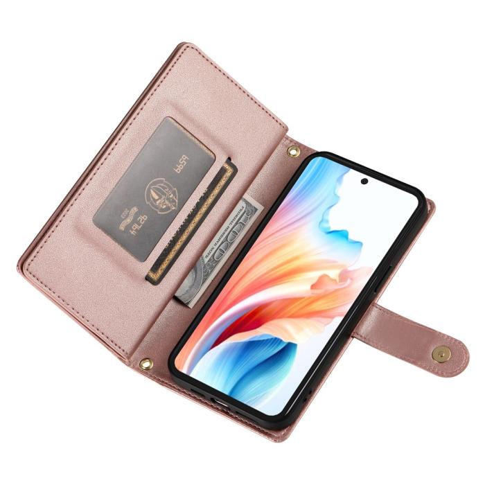 Bild 2,  Samsung Galaxy A27 5G Fodral Med Kortfack Roséguld