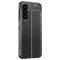  Samsung Galaxy A17 Skal Litchi Textur Svart