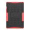  Samsung Galaxy Tab A8 10.5 (2021) Skal Rugged Kickstand Armor Röd