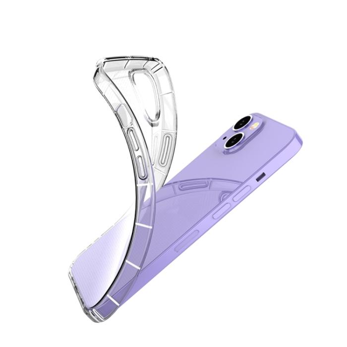 Bild 4,  iPhone 14 Plus Skal Airbag Shockproof TPU Transparent
