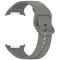  Galaxy Watch 8 46/44/40 mm Klockarmband Silkon Militär Grön