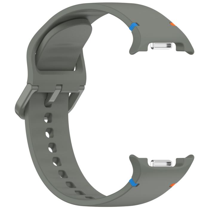 Bild 4,  Galaxy Watch 8 46/44/40 mm Klockarmband Silkon Militär Grön