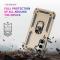  Samsung Galaxy S25 Skal Armor Ring Hybrid Guld