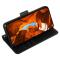  Samsung Galaxy S25 FE Fodral Läder Svart