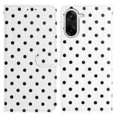  OnePlus Nord CE5 Fodral Polka Dot Vit / Svart