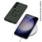 GKK GKK Galaxy S24 Plus Skal MagSafe Roterande Kickstand Matt Brun