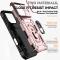  iPhone 16 Pro Skal CamShield Ring Hybrid Roséguld