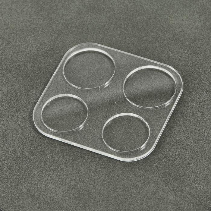 Bild 4,  Motorola Edge 60 / 60 Fusion 2-PACK Linsskydd Transparent