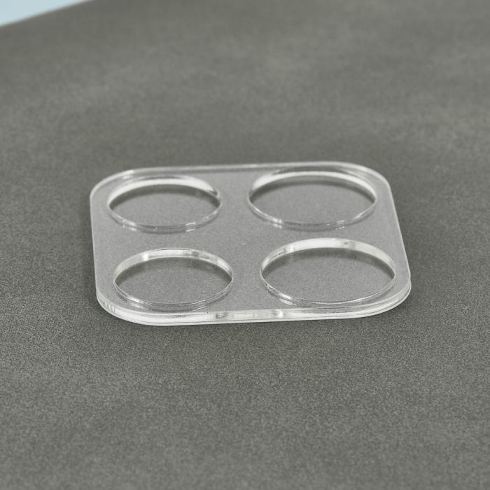 Bild 5,  Motorola Edge 60 / 60 Fusion 2-PACK Linsskydd Transparent