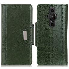  Sony Xperia Pro-I Fodral Pl&aring;nbok Gr&ouml;n