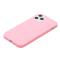  iPhone 12 / 12 Pro - Solid Matt TPU Skal - Ljus Rosa