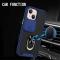  iPhone 13 Mini - CamShield Hybrid Ring Skal - Svart