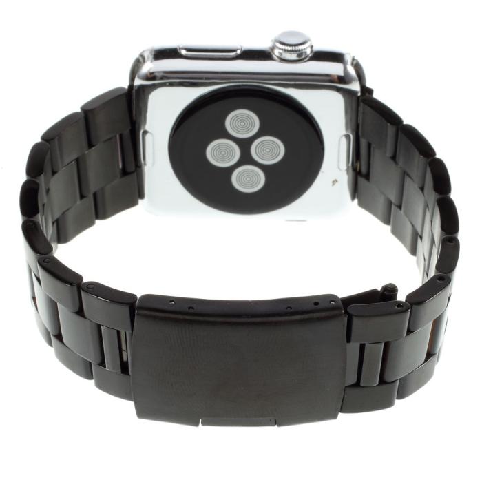 Bild 4,  Metallarmband Apple Watch 42/44/45/46/49 mm Svart