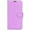  Samsung Galaxy S24 Plus Fodral Litchi Textur Lila